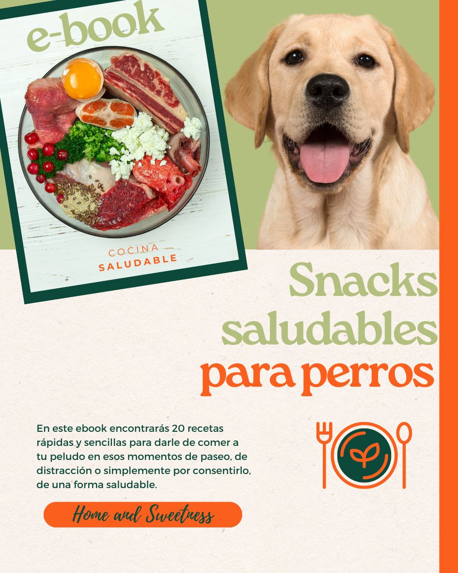 E-Book Snacks Saludables para perros